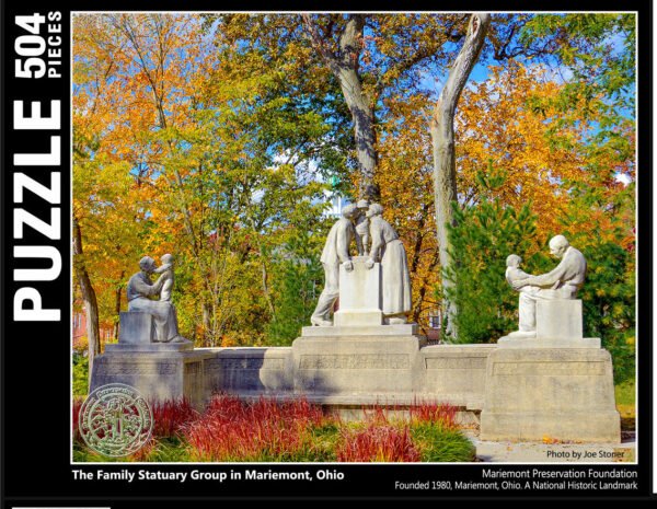 Scenes of Mariemont Puzzle - Family Statuary